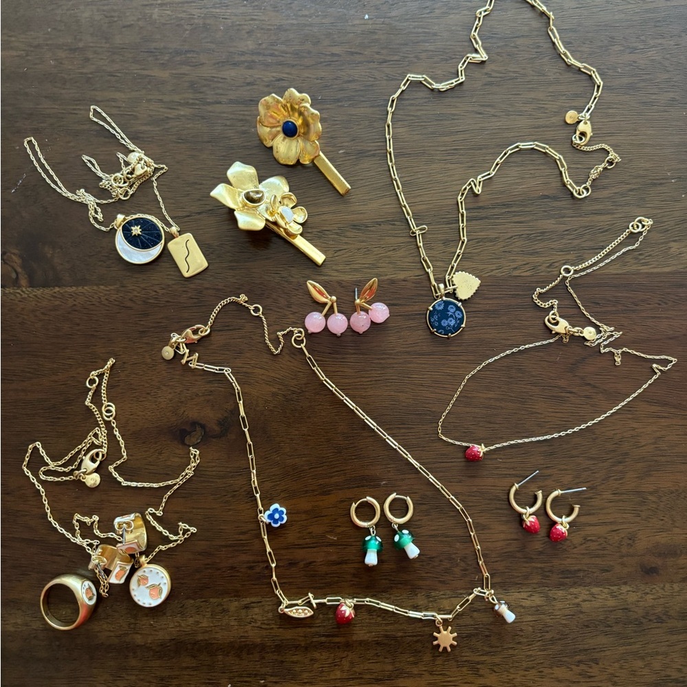 Madewell cottagecore jewelry bundle